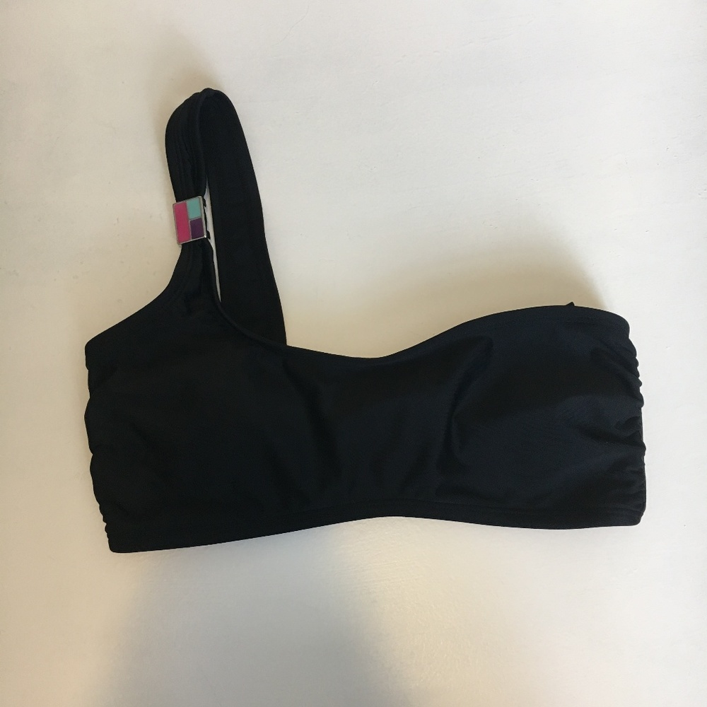 one shoulder swim top